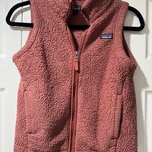 Patagonia Dusty Rose Fleece Vest